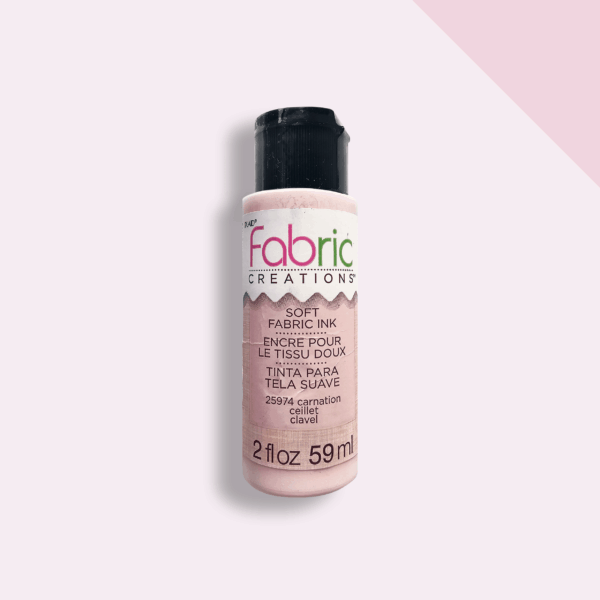 Soft Fabric Ink – Fabric Creations (59ml) - Carnation