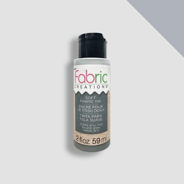 Soft Fabric Ink – Fabric Creations (59ml) - Grey Mist