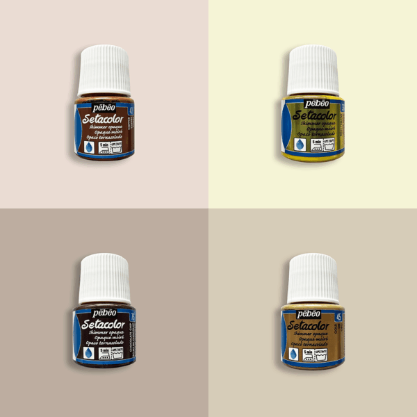Textielverf Pebeo Setacolor Shimmer Opaque (45ml)