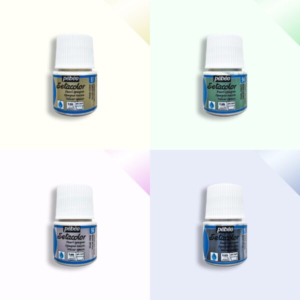 Textielverf Pebeo Setacolor Pearl Opaque (45ml)