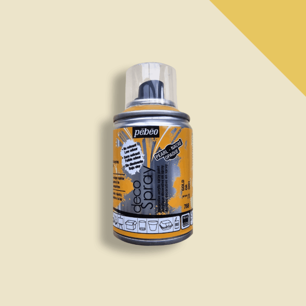 Spray paint – Deco Spray by Pebeo (Pearl) 100ml - Gold