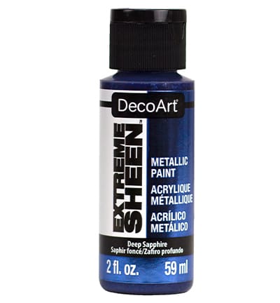 Acrylic Paint Metallic – Extreme Sheen DecoArt (59ml) - Deep Sapphire
