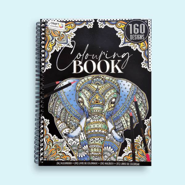 Coloring book for adults - 160 Designs variation 2