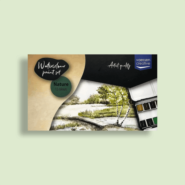 Aquarelverf Vaessen Creative 12 Natuur kleuren