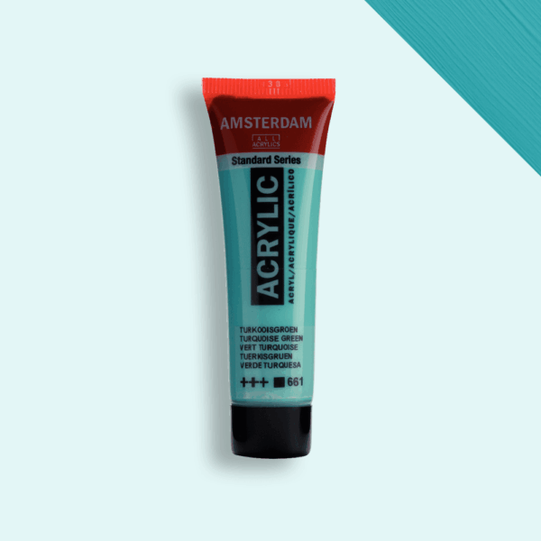 Amsterdam Acrylverf Dekkend (Tube 20ml) - Turkooisgroen