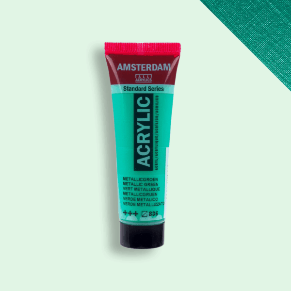 Amsterdam Acrylverf Kleurrijke Metallic (Tube 20ml) - Metallic Green