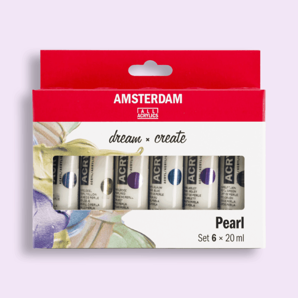 Amsterdam Acrylverf Pearl Set 6 x 20ml