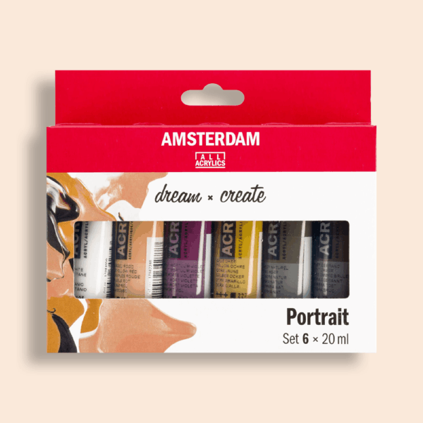 Amsterdam Acrylverf Portrait Set 6 x 20ml