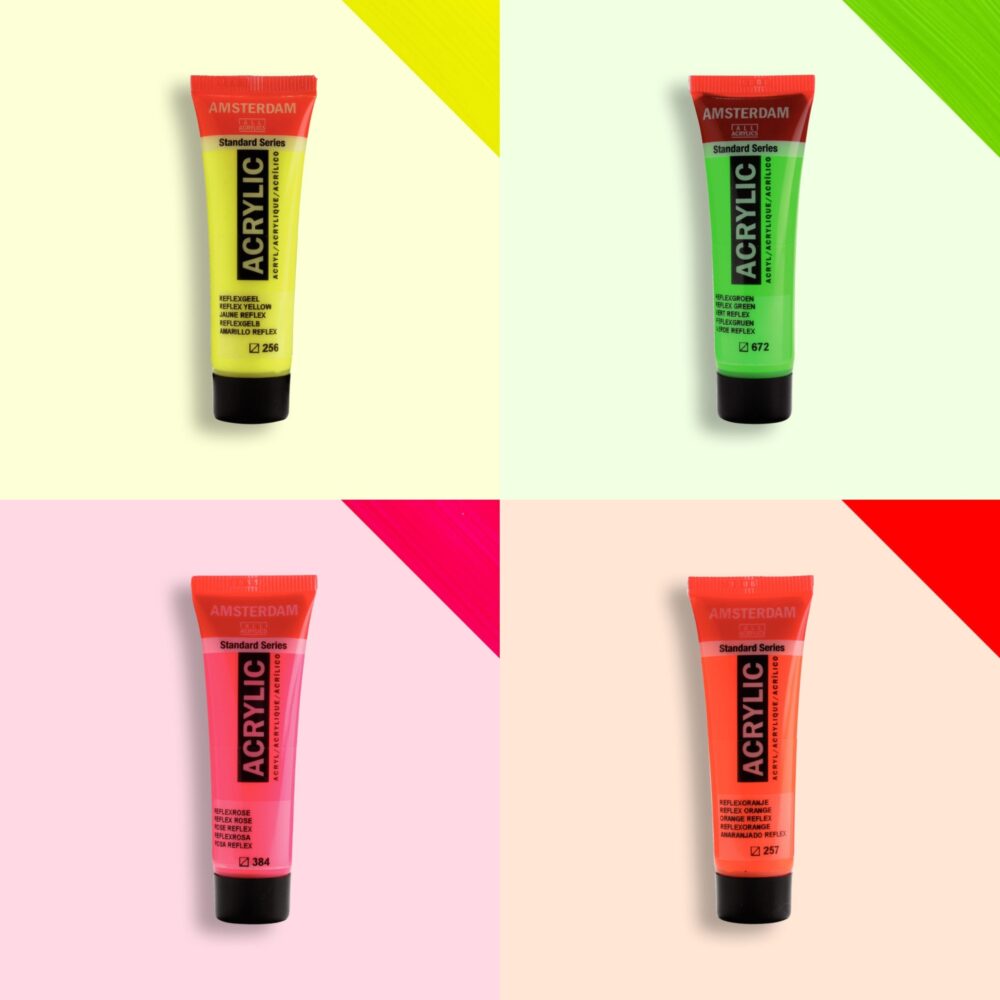 Amsterdam Acrylic Paint Neon (Tube 20ml)