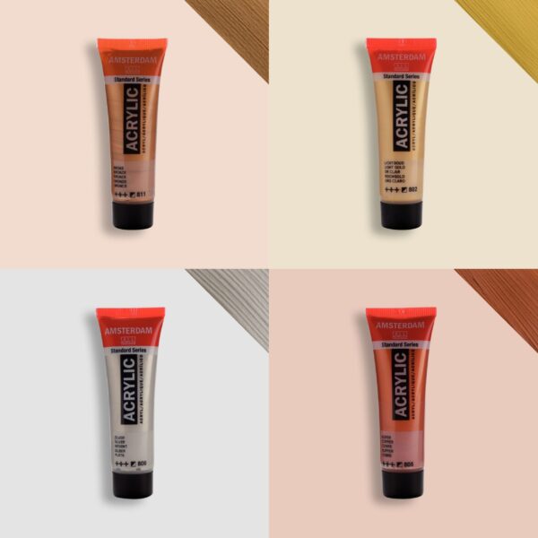 Amsterdam Acrylverf Metallic (Tube 20 ml)