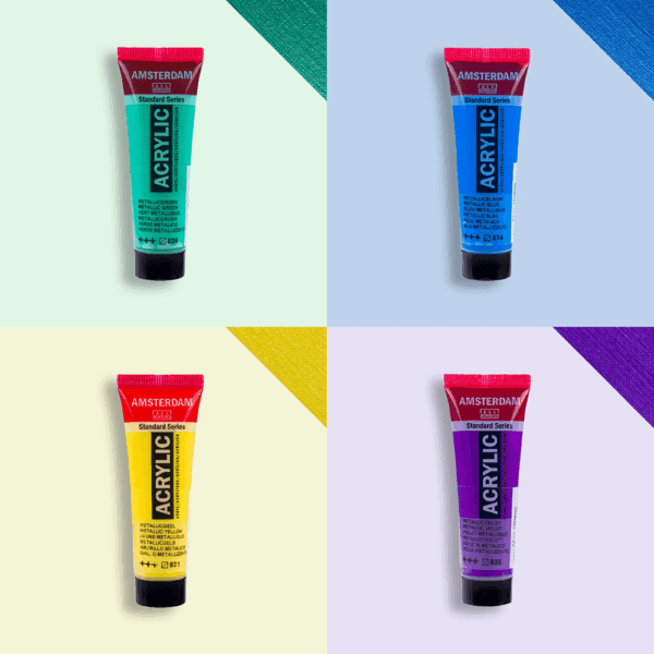 Amsterdam Acrylverf Kleurrijke Metallic (Tube 20ml)