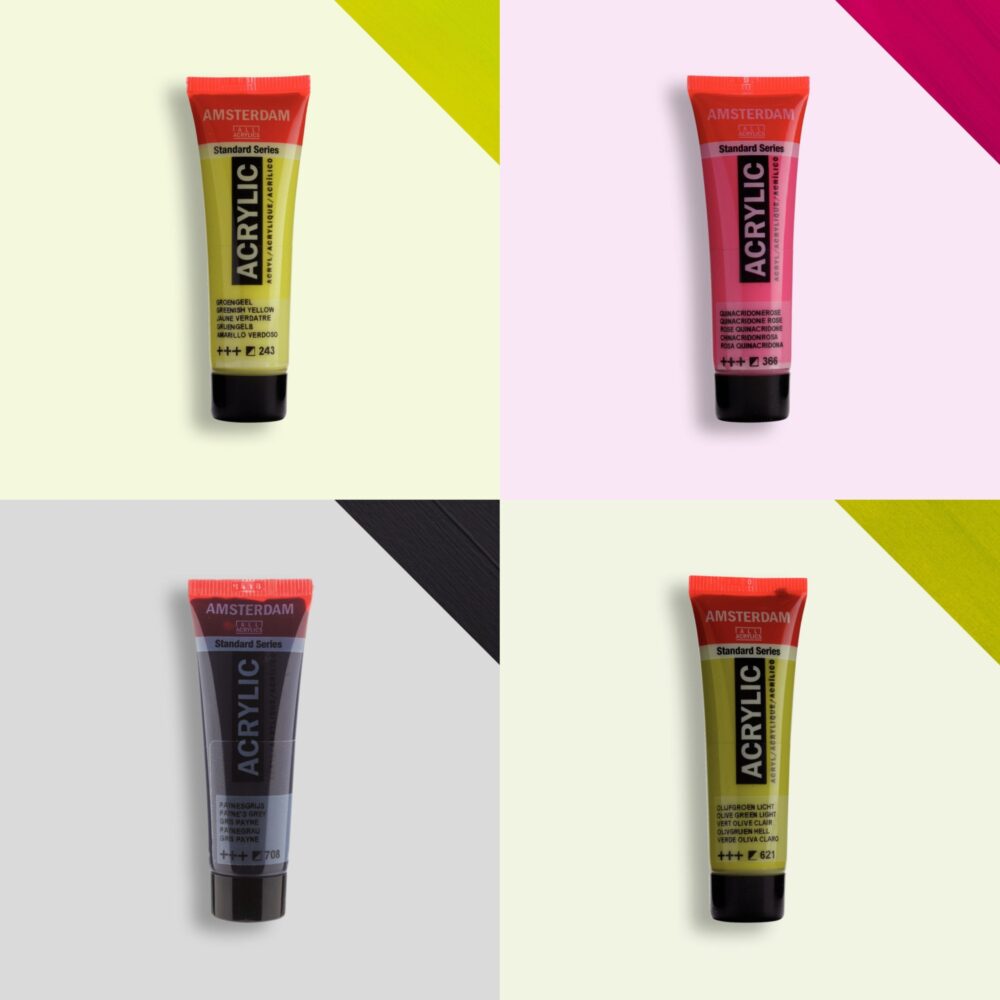 Amsterdam Acrylic Paint Semi-Opaque (Tube 20ml)