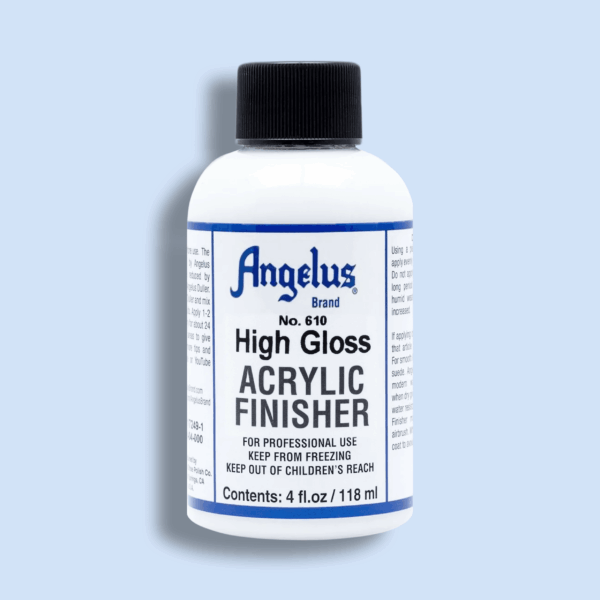 Leather Paint High Gloss Acrylic Finisher Angelus - 118 ml
