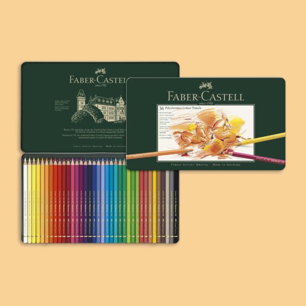 Faber-Castell Polychromos Pencil Set of 36 Pieces