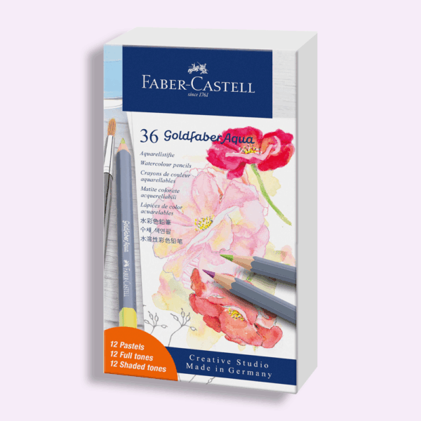Watercolor pencil set of 36 Faber-Castell