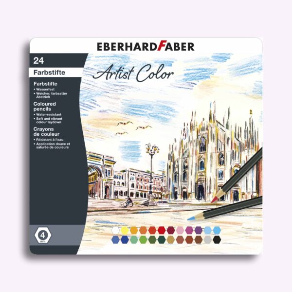Colour Pencil set Artist Color Eberhard Faber 24 pieces