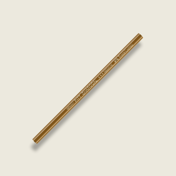 Houtskoolpotlood zwarte lijn Faber-Castell Pitt Monochrome medium
