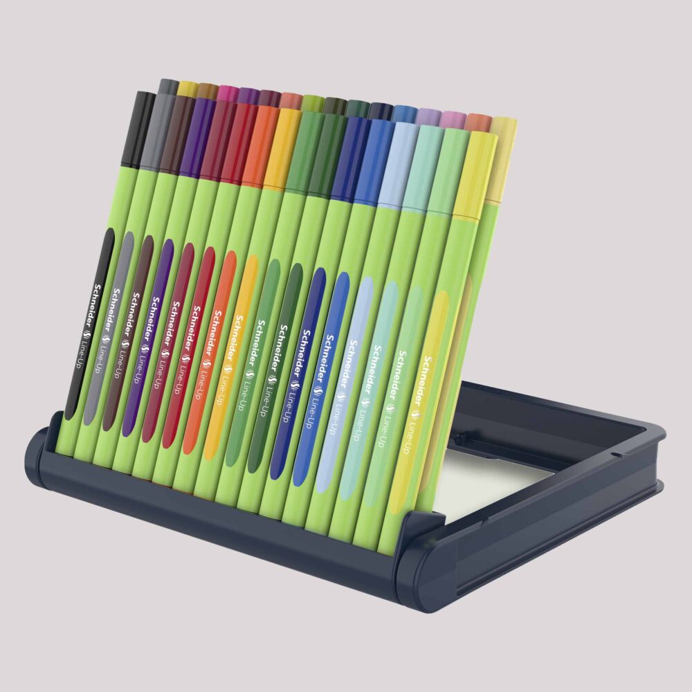 Fineliner set Schneider Line-Up 0.4mm assorted 32 pieces