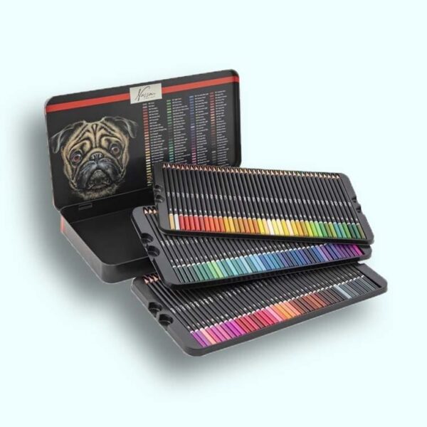 Coloured Pencils set 120 pieces Nassau