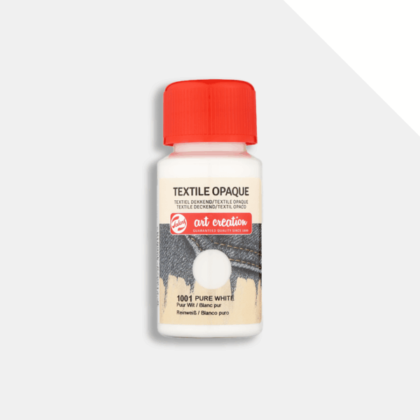 Textile paint Talens Art Creation textile 50ml Opaque - Pure White