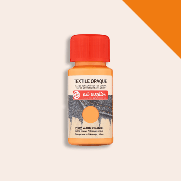 Textile paint Talens Art Creation textile 50ml Opaque - Warm Orange