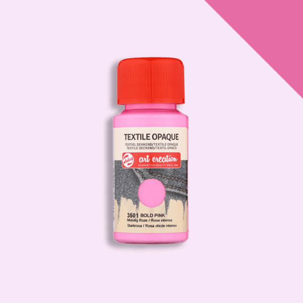 Textile paint Talens Art Creation textile 50ml Opaque - Bold Pink