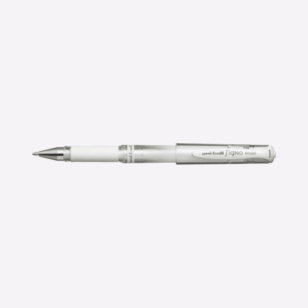 Uni-Ball Signo broad Gelpen UM-153 – 1mm - White