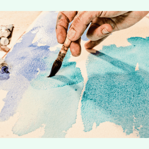 Van Gogh Aquarelpapier 300 grams 12 vel - 10,5x15cm - Afbeelding 3