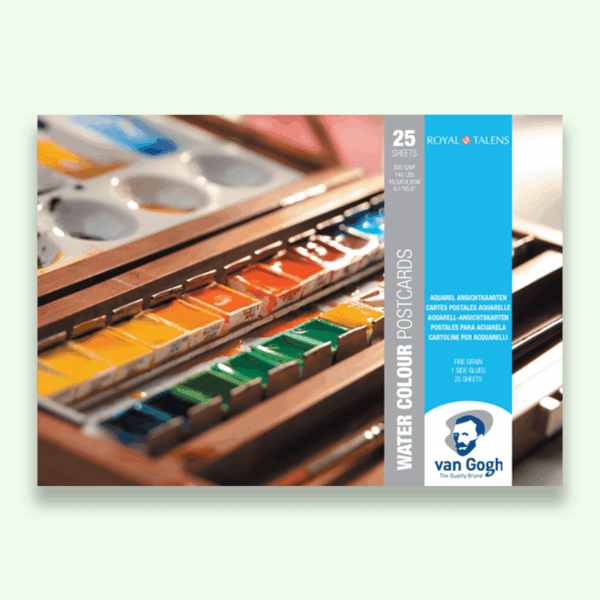 Van Gogh Watercolor Paper Postcards 300 gsm 25 sheets - 10.5x14.8cm
