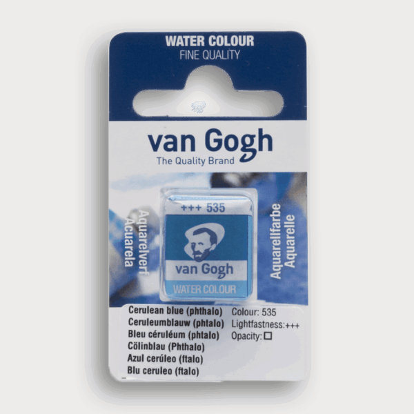 Van Gogh Aquarelverf Napje Ceruleumblauw (Phtalo) 535