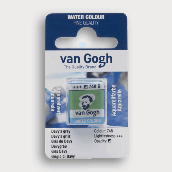 Van Gogh Aquarelverf Napje Davy'S Grijs 748