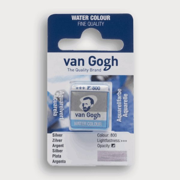 Van Gogh Aquarelverf Napje Zilver 800