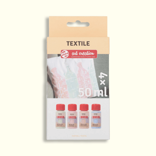 Textielverf Talens Art Creation Textile set 4x50ml Pastel
