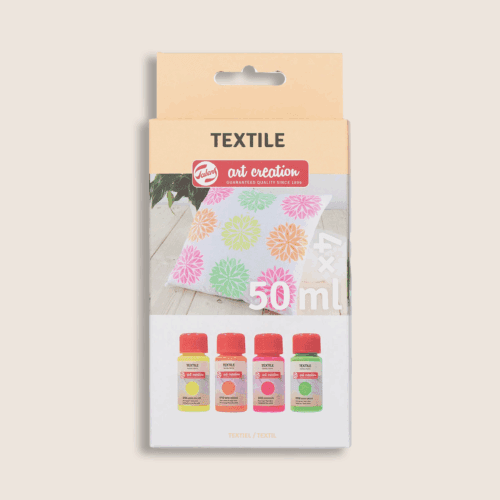 Textile paint Talens Art Creation Textile set 4x50ml Neon