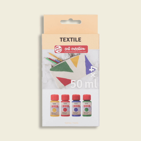 Textielverf Talens Art Creation textile set 4x50ml Pearl