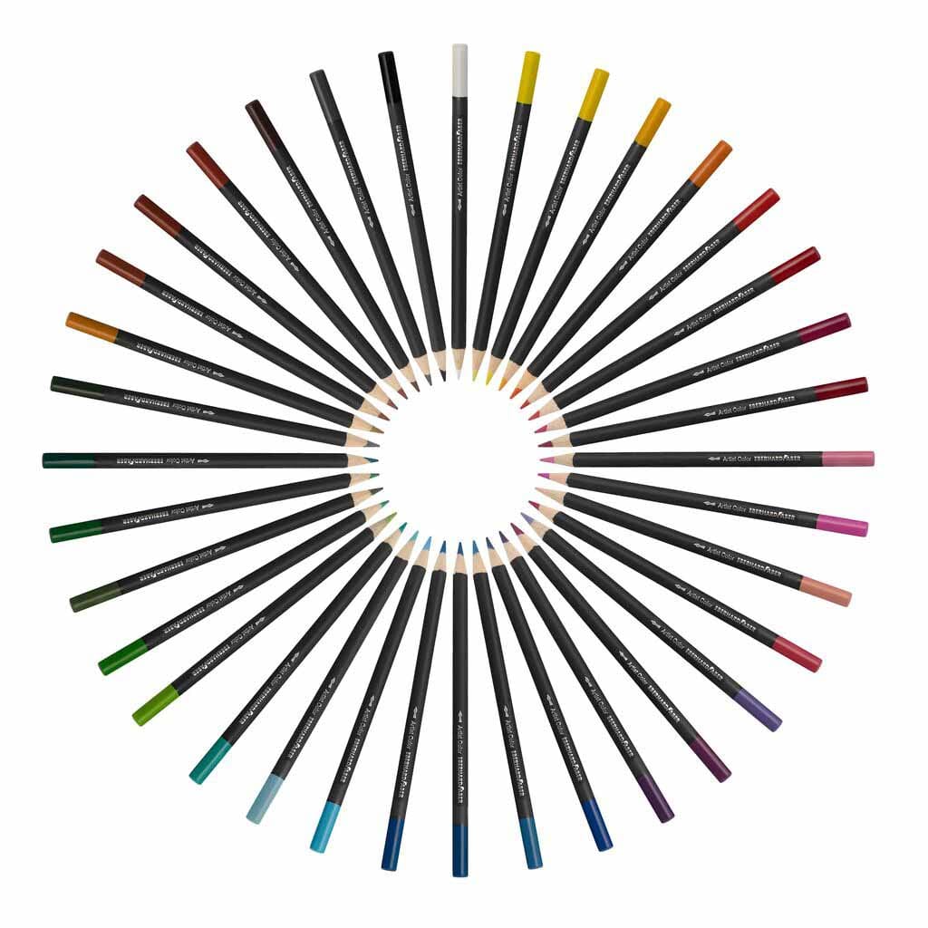 Aquarelpotloden set 36 stuks – Eberhard Faber Artist Color - Afbeelding 4