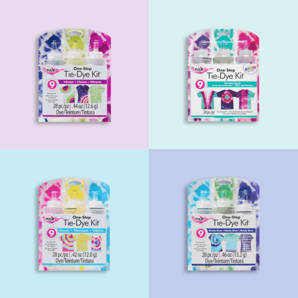 Tulip One-Step Tie-Dye Kit 3 kleuren – set voor 3 shirts