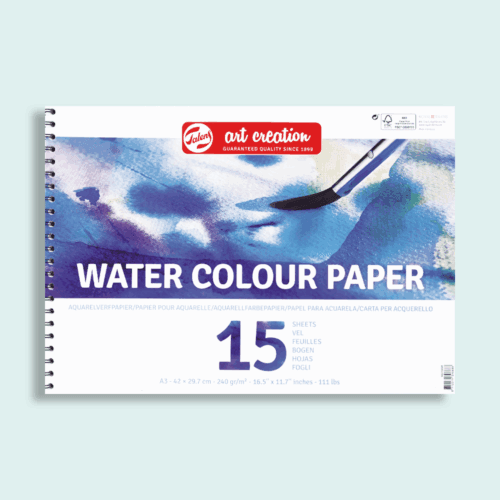 Watercolour paper A3 landscape 240 grams 15 sheets - Talens Art Creation