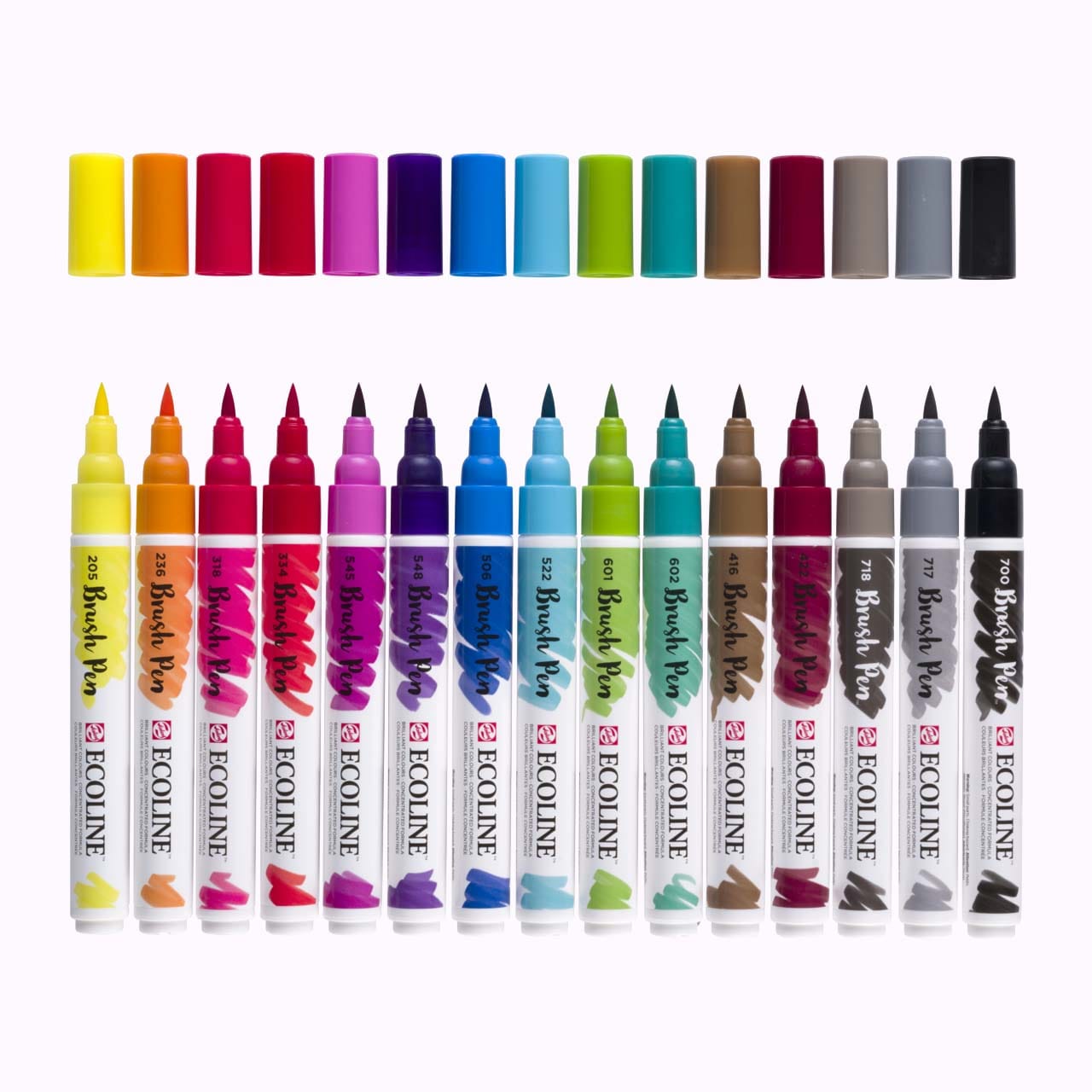 Ecoline Brush Pen Set Primair – 15 kleuren - Afbeelding 4