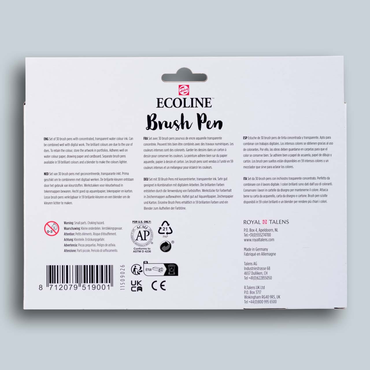 Ecoline Brush Pen Set Additioneel – 30 kleuren - Afbeelding 2