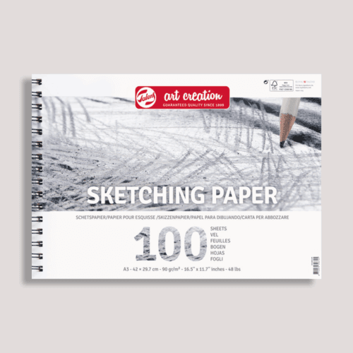 Sketchpad A3 landscape 90 grams paper off-white 100 sheets - Talens Art Creation