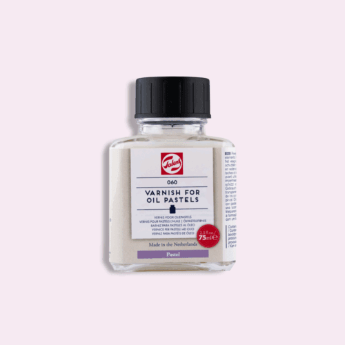 Talens Varnish 060 for Oil Pastels Bottle 75ml - Satin Gloss