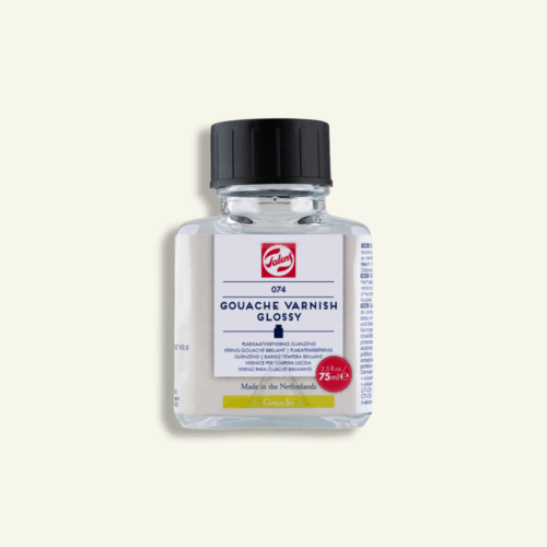 Talens Varnish 074 for Gouache Bottle 75ml - Glossy