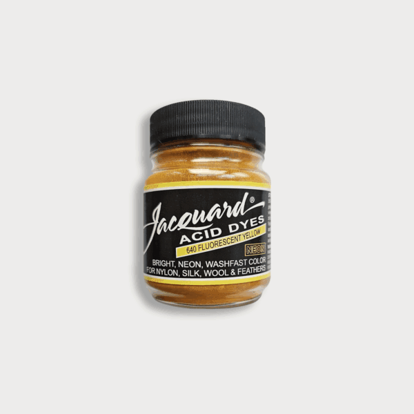 Textielverf Acid dye 640 fluo yellow voor proteïne vezels