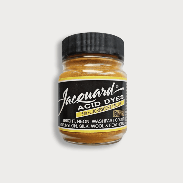 Textielverf Acid dye 640 fluo yellow voor proteïne vezels