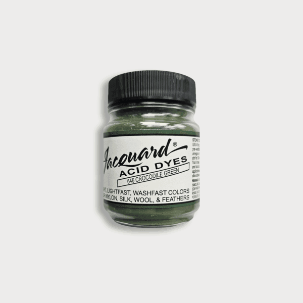 Textielverf Acid dye 646 crocodile green voor proteïne vezels