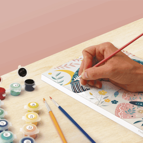 Schilderen op nummer Vlinders 20x30cm - Graine Creative - Afbeelding 3