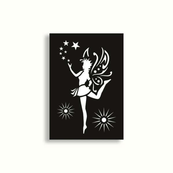 Zelfklevend sjabloon Fee 7x10cm Ki-Sign