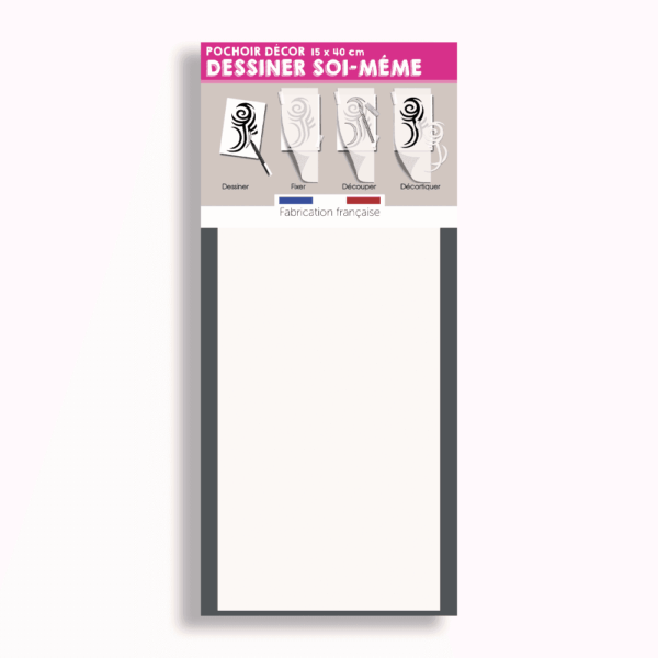 Graine Creative blanco sjabloon - zelf maken 15x40cm