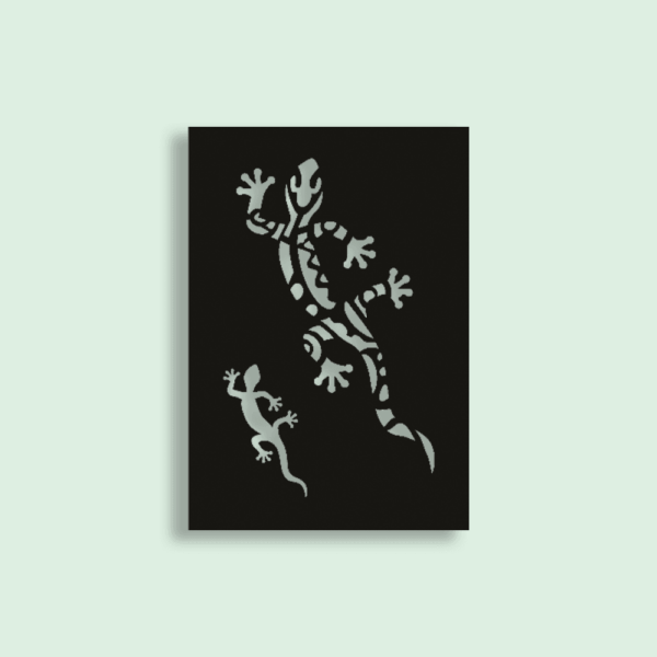 Zelfklevend sjabloon Salamander 7x10cm Ki-Sign
